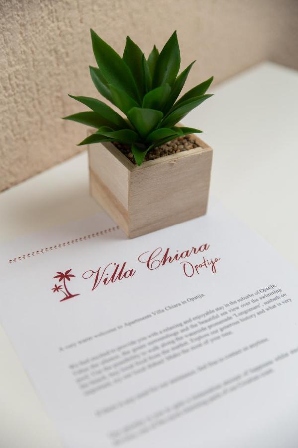 Apartments Villa Chiara Opatija Icici Ngoại thất bức ảnh